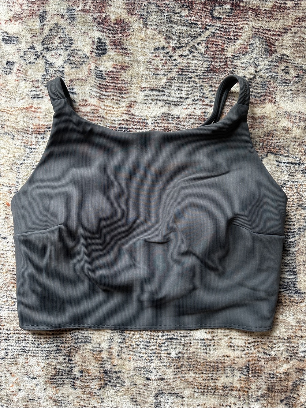 Lululemon RIBBED BACK-TWIST YOGA BRA